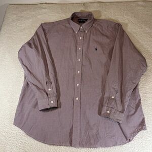 Ralph Lauren Men's XXL Blake Button Down Shirt Multicolor Long Sleeve